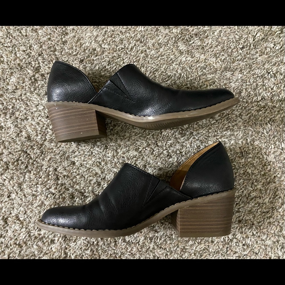Black Mule Shoes